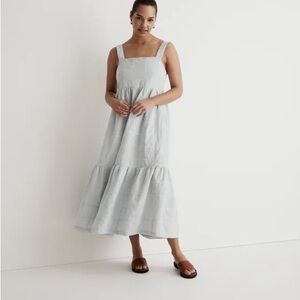 Madewell Light Gray Midi Dress